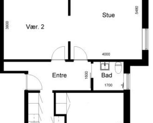 3 værelses lejlighed i Skive