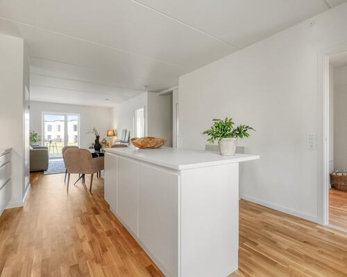 Bo i første række til skoven i skønt rækkehus