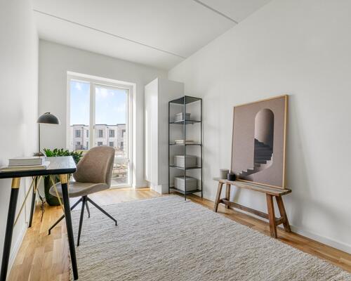 Bo i første række til skoven i skønt rækkehus