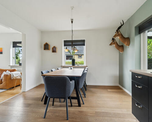 Villa med klassisk charme og moderne komfort, Hasle