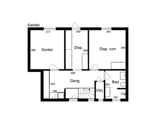 Villa med klassisk charme og moderne komfort, Hasle