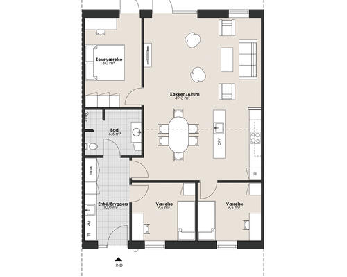 4 værelses hus i Silkeborg