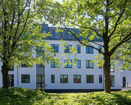 Seniorvenlig lejlighed i Herning centrum