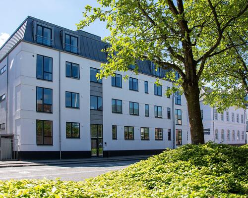 Seniorvenlig lejlighed i Herning centrum