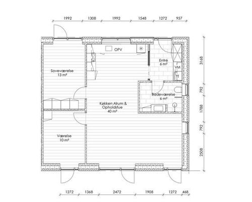 Lækkert nybygget rækkehus i naturskønne omgivelser