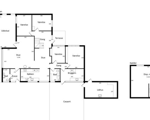 4 værelses hus i Odense SØ