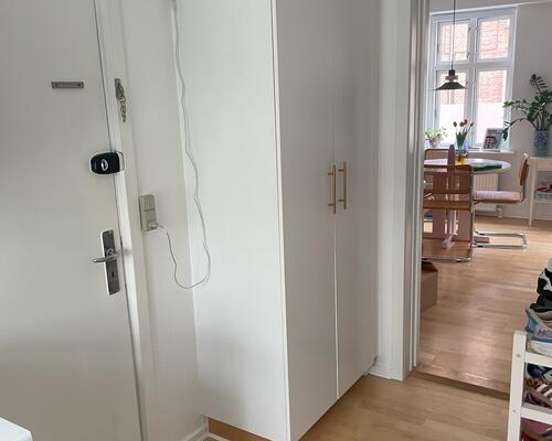 Stor 1 vær. lejlighed i vestbyen nær centrum