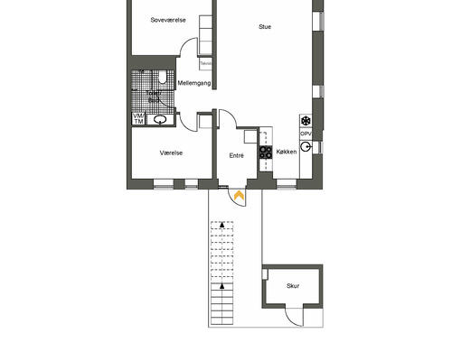 3 værelses lejlighed i Aalborg SV