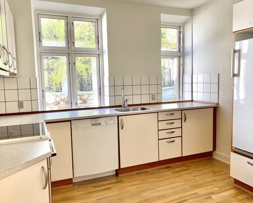 Stor delevenlig lejlighed i Odense C