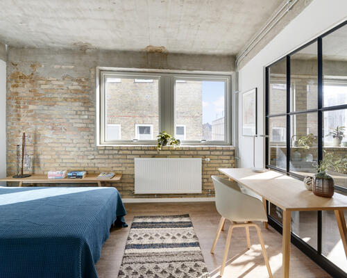 Fantastisk 2-værelses lejlighed på Strandvejen i New Yorker-stil