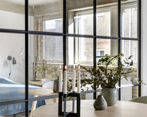 Fantastisk 2-værelses lejlighed på Strandvejen i New Yorker-stil