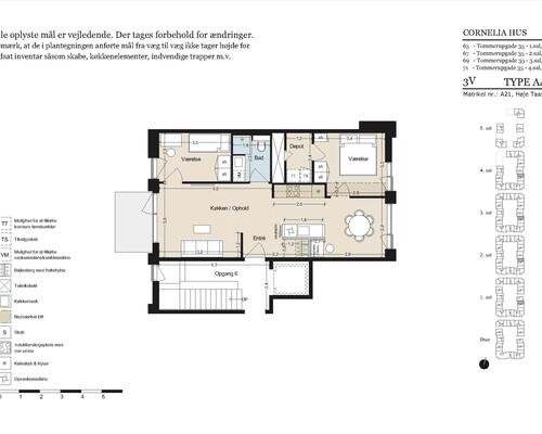 3 værelses lejlighed i Taastrup