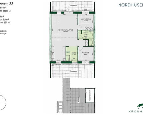 3 værelses hus i Stenlille