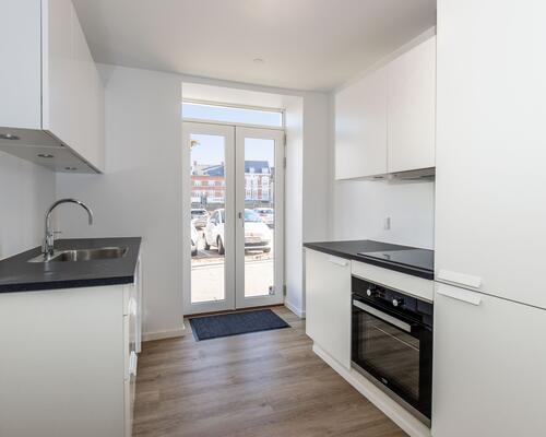 Skøn 2-værelses med terrasse i Vejle centrum
