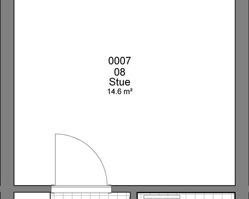 1 værelses lejlighed i Haderslev