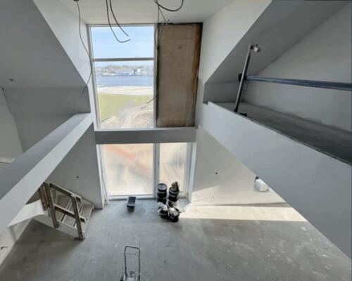 Lækker penthouse med fjordudsigt og stor altan
