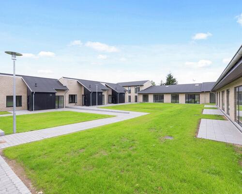 Rækkehus centralt i Sakskøbing by fra 2025