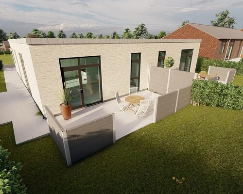 NYBYGGET, ENERGIVENLIGE OG MODERNE RÆKKEHUSE TIL LEJE PÅ JOHAN DEN MILDES VEJ