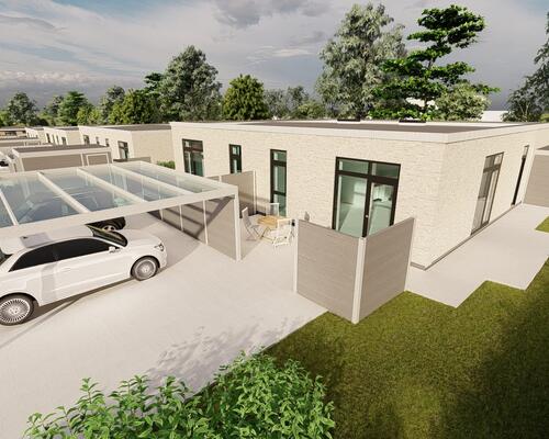 NYBYGGET, ENERGIVENLIGE OG MODERNE RÆKKEHUSE TIL LEJE PÅ JOHAN DEN MILDES VEJ