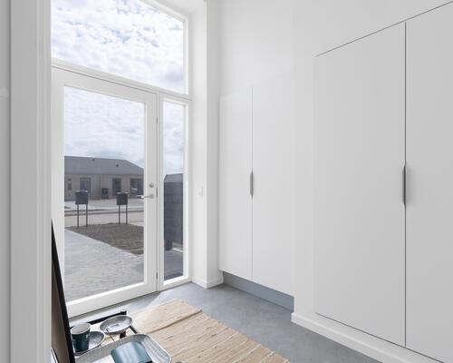 Moderne 4-værelses rækkehus med god plads.