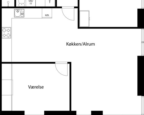 3 værelses hus i Vejle Øst