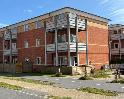 Stue lejlighed med god syd/vestvendt terrasse