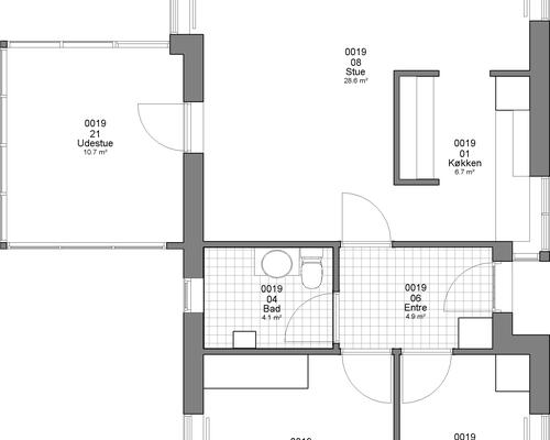 3 værelses hus i Haderslev
