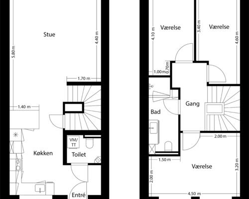 4 værelses hus i Vejle