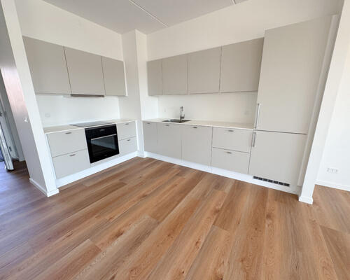 Unik 3-værelses lejlighed med fjordudsigt og stor altan