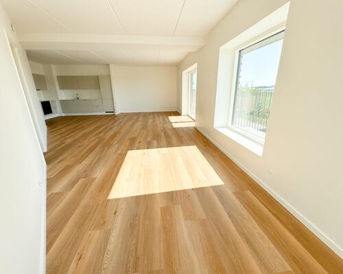 Unik 3-værelses lejlighed med fjordudsigt og stor altan