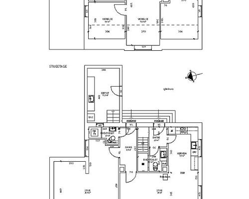 3 værelses lejlighed i Hovedgård