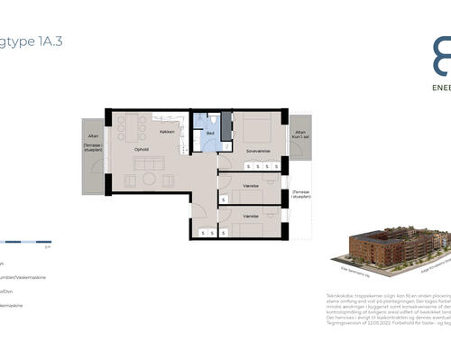 4 værelses lejlighed i Rødovre