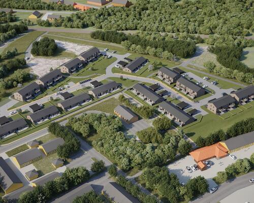 Ny opført lejlighed 1.sal