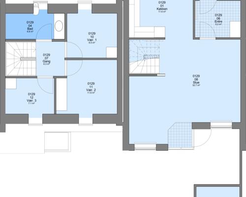 4 værelses hus i Hanstholm