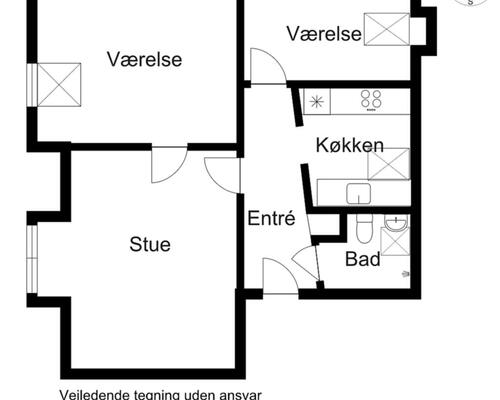3 værelses lejlighed i Næstved