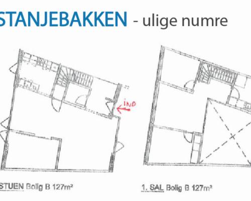 Rækkehus i populært kvarter med egen have og parkering