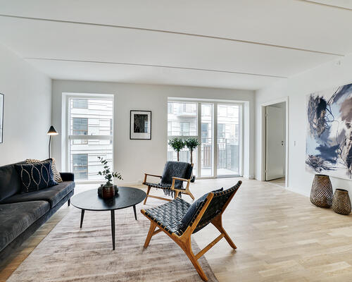 Moderne 3-værelses lejlighed i Kgs. Lyngby