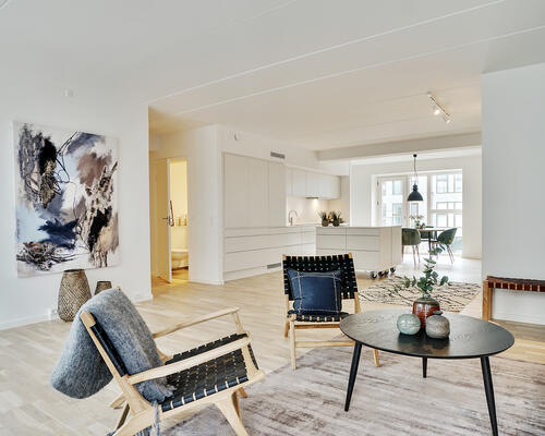 Moderne 3-værelses lejlighed i Kgs. Lyngby