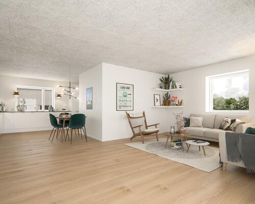 4-værelses rækkehus på 95 m²