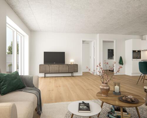4-værelses rækkehus på 95 m²