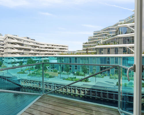 Lys og moderne 3-værelses i "Isbjerget", Aarhus Ø