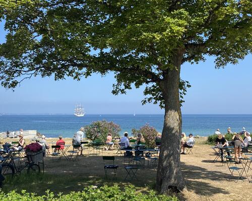 Stor klassisk palævilla midt i Vedbæk