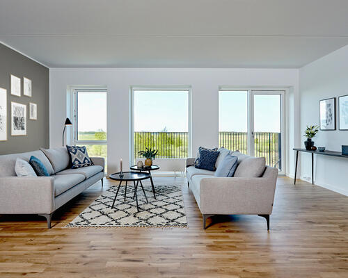 4 værelses lejlighed i CobraHave