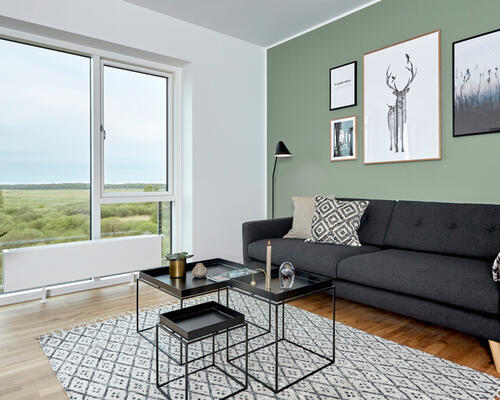 4 værelses lejlighed i CobraHave