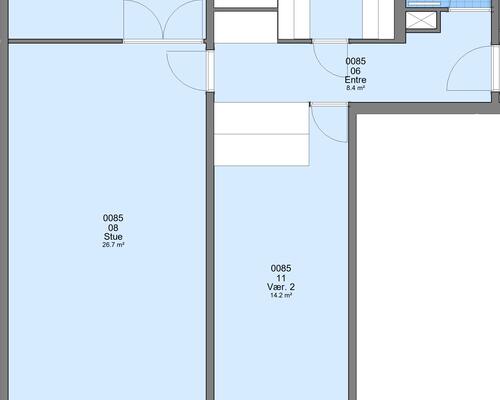 3 værelses lejlighed i Viborg