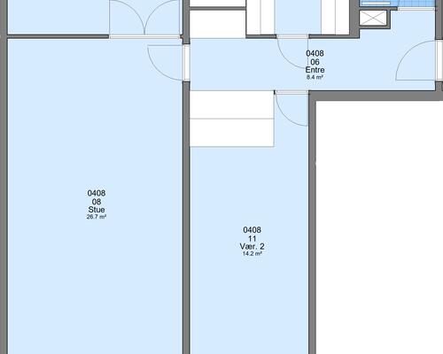 3 værelses lejlighed i Viborg