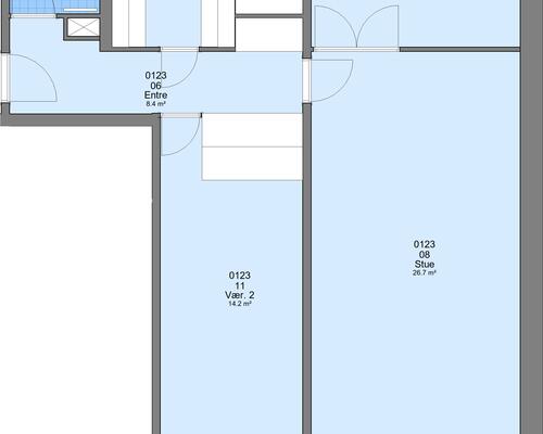 3 værelses lejlighed i Viborg