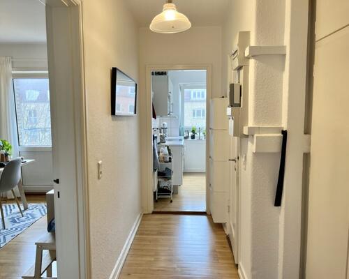 Lys og rummelig 3 værelses i Øgadekvarteret i Aalborg