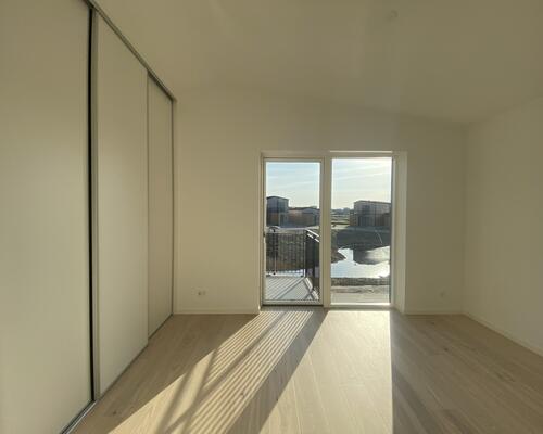 Nyopført rækkehus med 3 soveværelser.