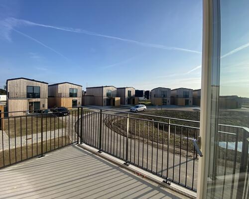 Nyopført rækkehus med 3 soveværelser.